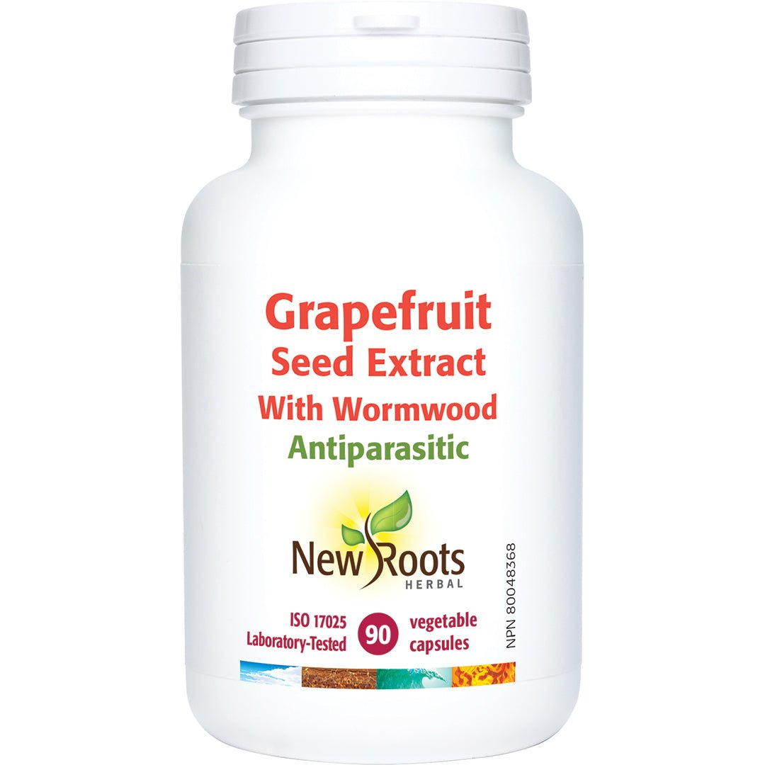 New Roots Grapefruit Seed Extract 90 Veg Capsules - Nutrition Plus