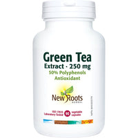 Thumbnail for New Roots Green Tea 250 mg 90 Vegetable Capsules - Nutrition Plus
