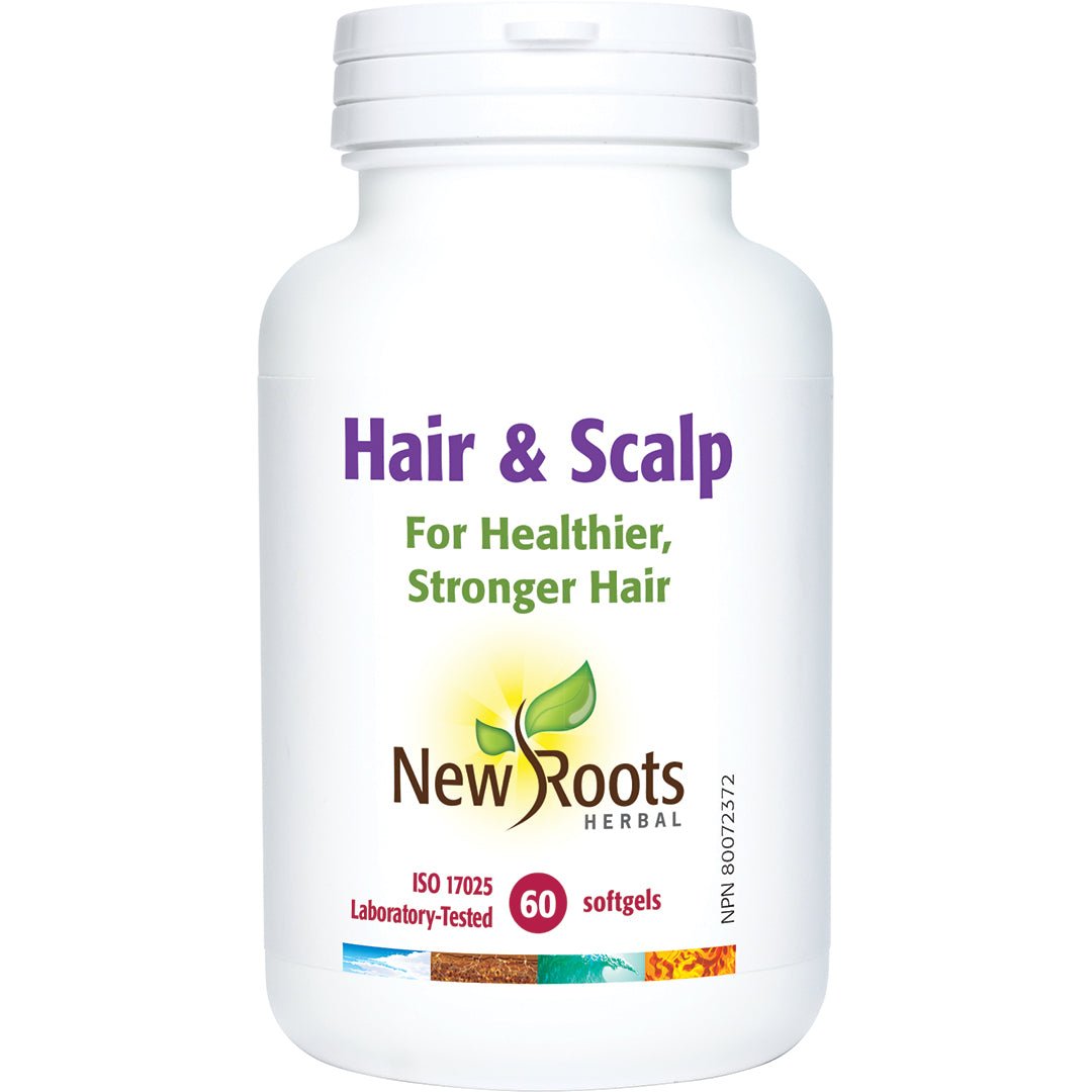 New Roots Hair & Scalp 60 Softgels - Nutrition Plus