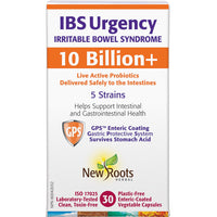 Thumbnail for New Roots IBS Urgency 10 Billion 30 Veg Capsules - Nutrition Plus