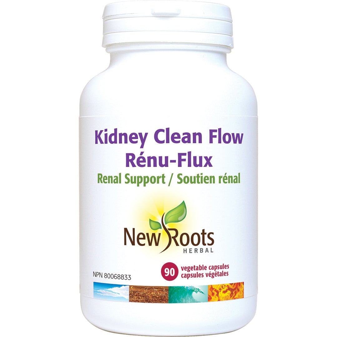 New Roots Kidney Clean Flow 90 Veg Capsules - Nutrition Plus