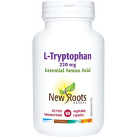 Thumbnail for New Roots L-Tryptophan 220mg 90 Veg Capsules - Nutrition Plus