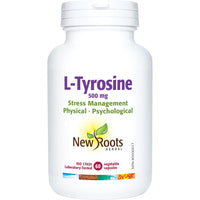 Thumbnail for New Roots L-Tyrosine 500 mg 60 Capsules - Nutrition Plus