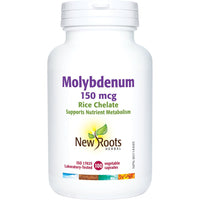 Thumbnail for New Roots Molybdenum 100 Capsules - Nutrition Plus