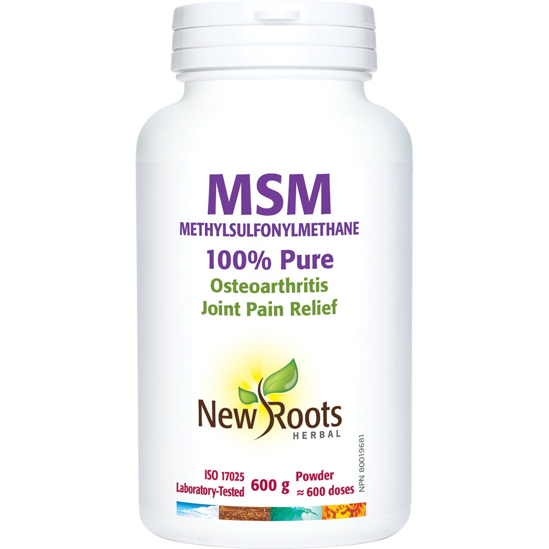 New Roots MSM Pure Powder - Nutrition Plus