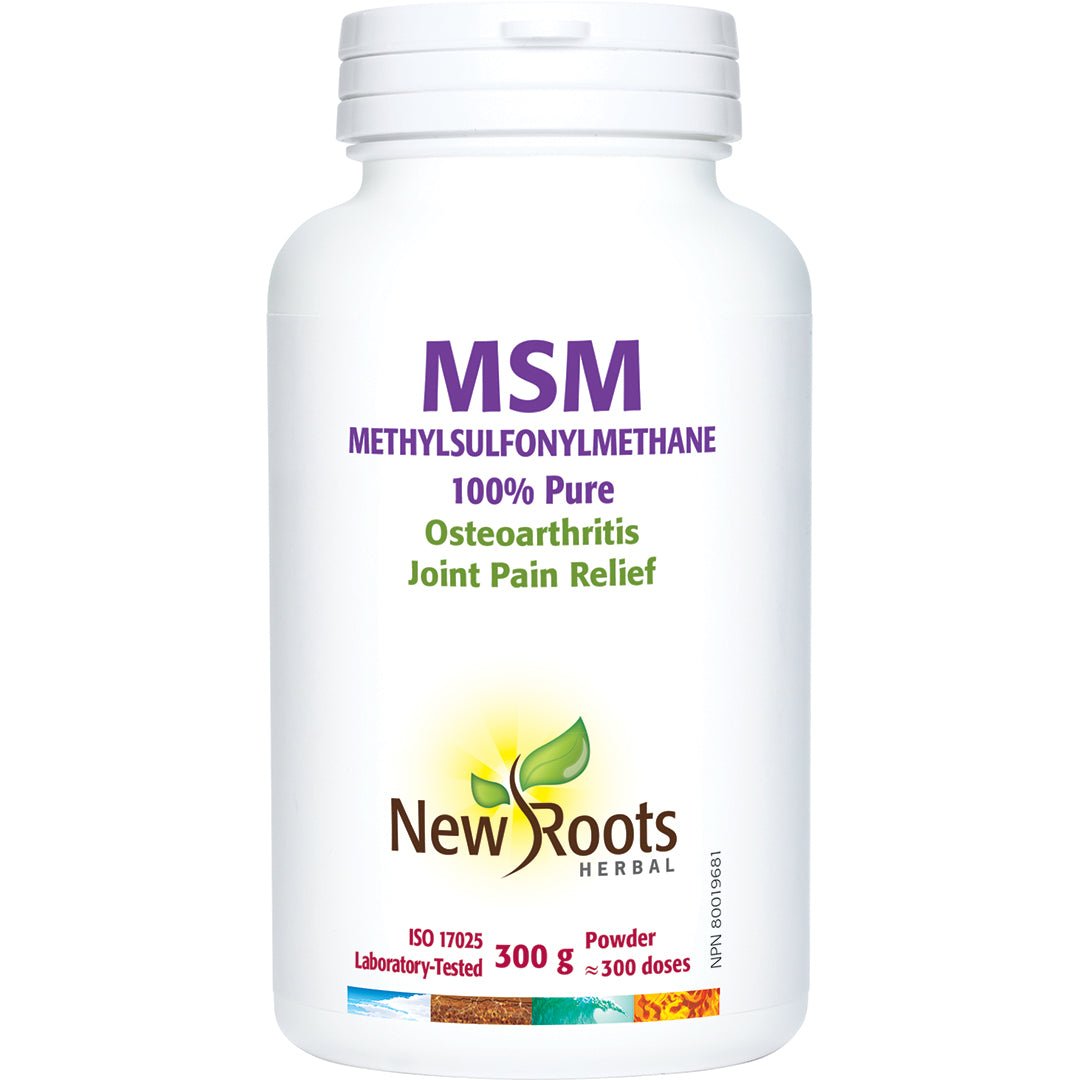 New Roots MSM Pure Powder - Nutrition Plus