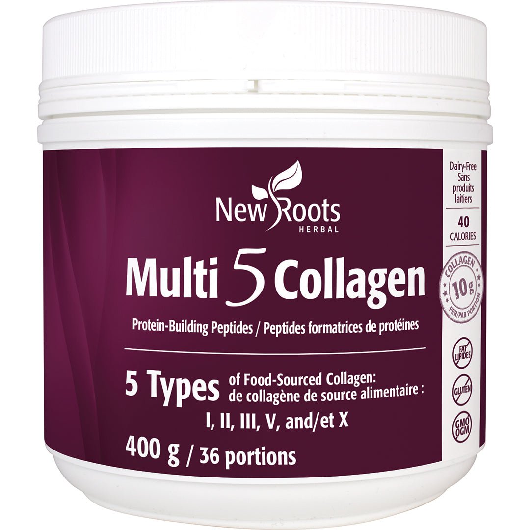 New Roots Multi 5 Collagen 400 Grams - Nutrition Plus