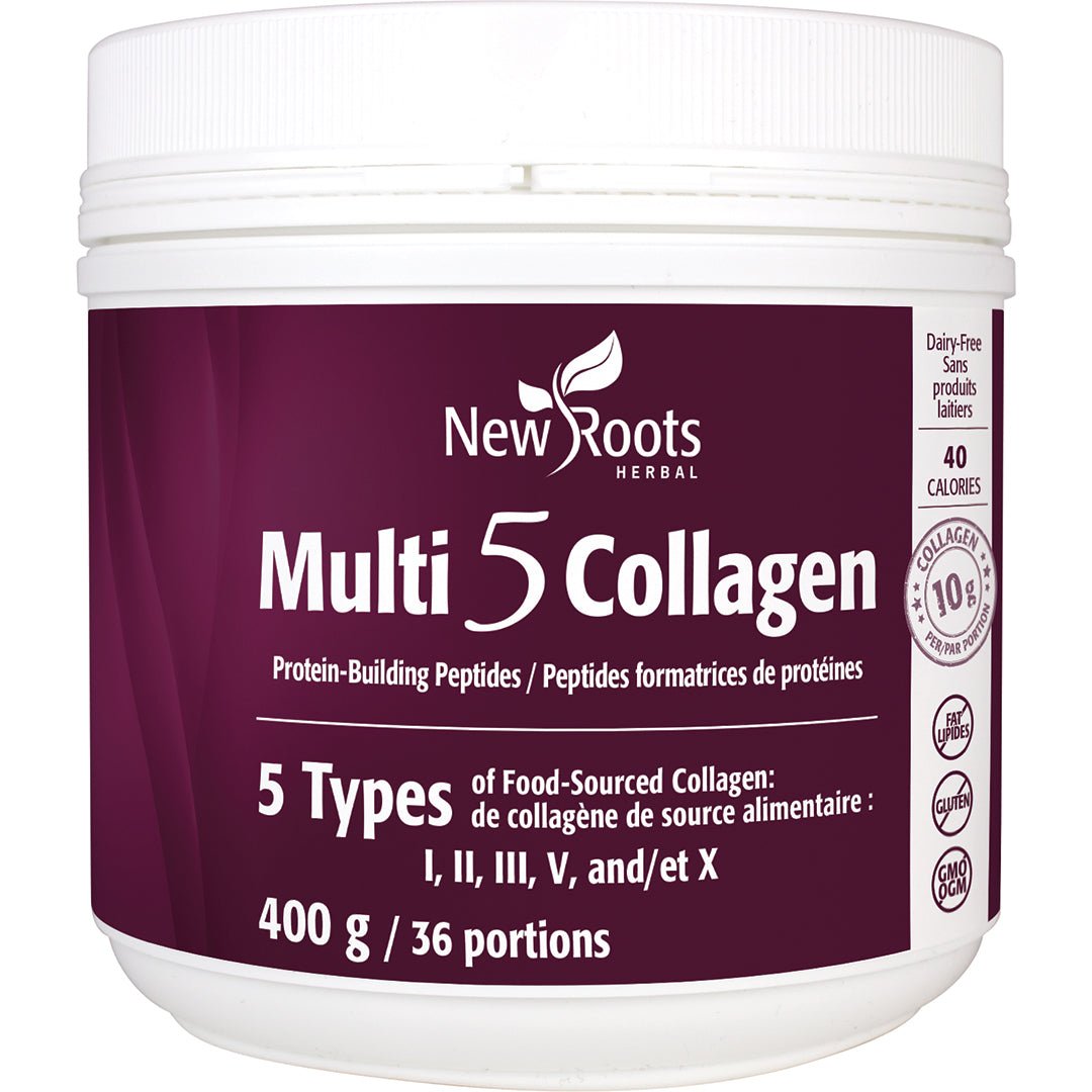 Multi 5 New Roots Multi 5 Collagen 400 Grams – Nutrition Plus