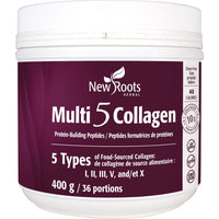 Thumbnail for New Roots Multi 5 Collagen 400 Grams - Nutrition Plus