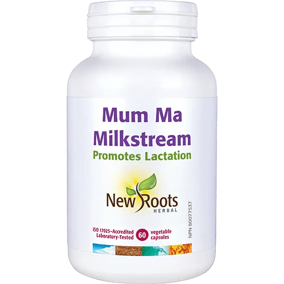 New Roots Mum Ma Milkstream 60 Veg Capsules - Nutrition Plus