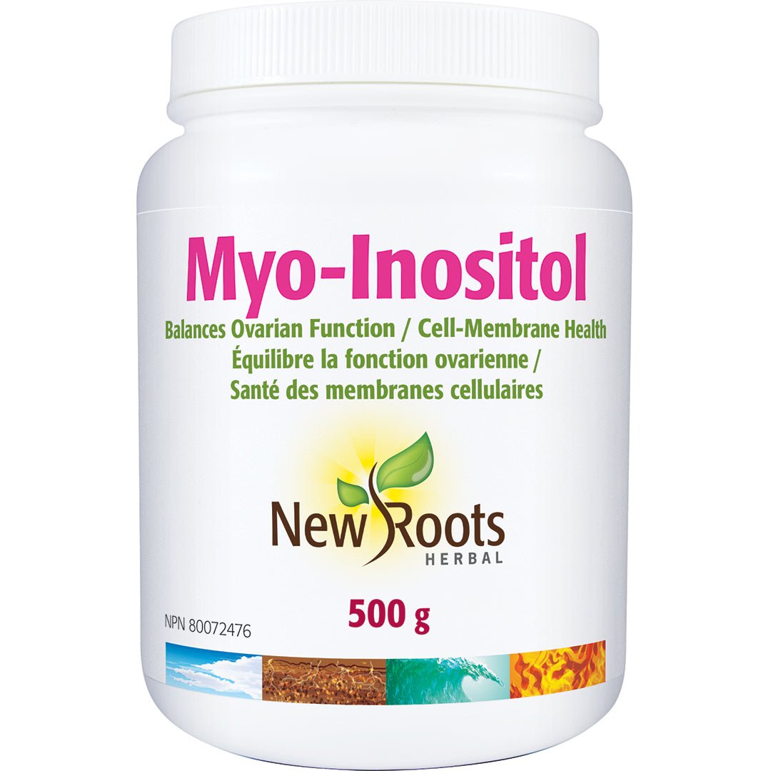 New Roots Myo-Inositol 500 Grams - Nutrition Plus