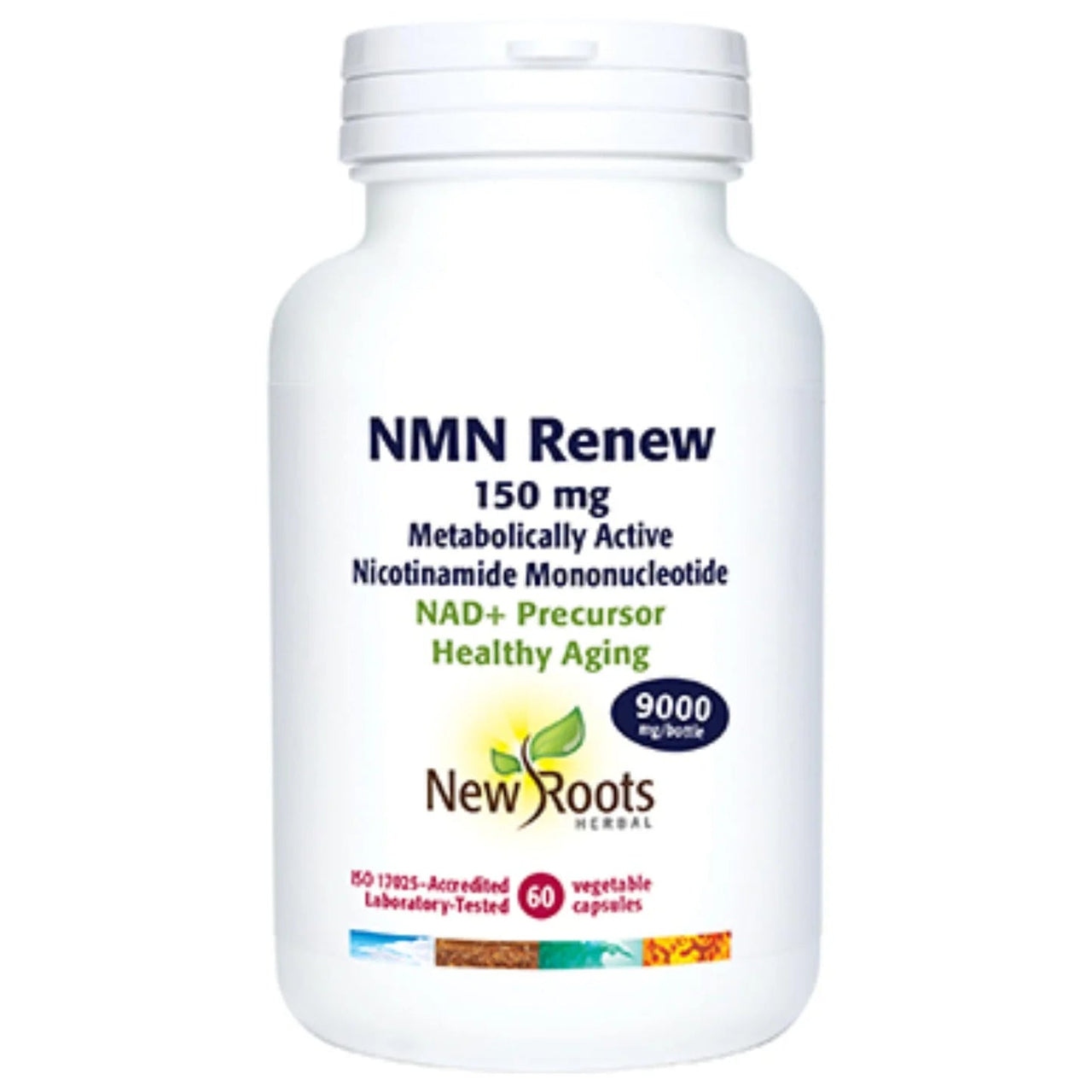 New Roots NMN Renew 150mg 60 Veg Capsules - Nutrition Plus