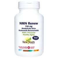 Thumbnail for New Roots NMN Renew 150mg 60 Veg Capsules - Nutrition Plus