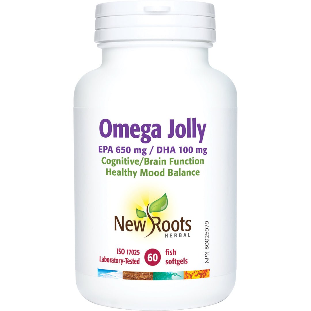 New Roots Omega Jolly 60 Softgels - Nutrition Plus