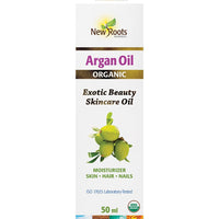 Thumbnail for New Roots Organic Argan Oil 50 mL - Nutrition Plus
