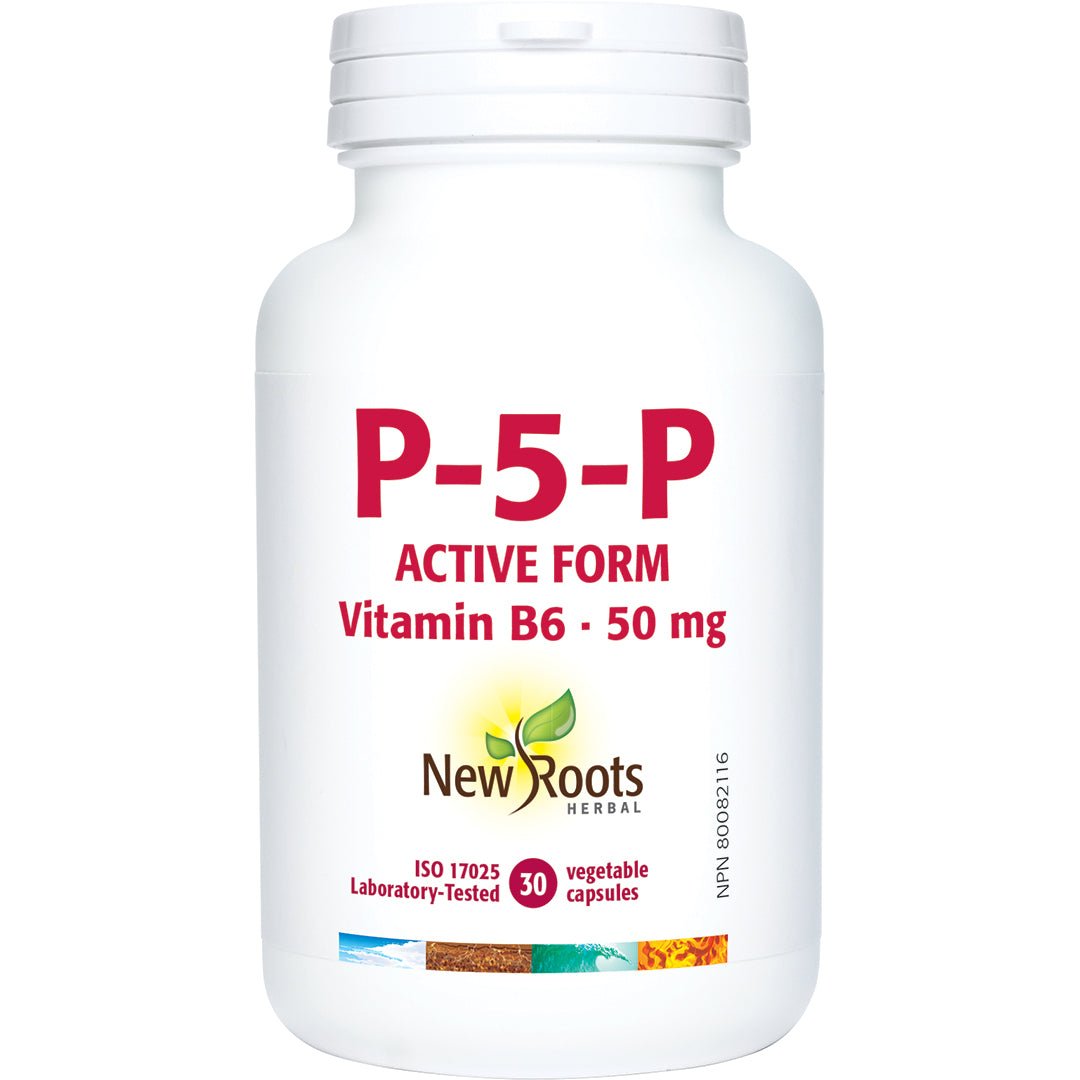 New Roots P-5-P 30 Veg Capsules - Nutrition Plus