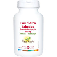 Thumbnail for New Roots Pau d’Arco Taheebo 100 Capsules - Nutrition Plus