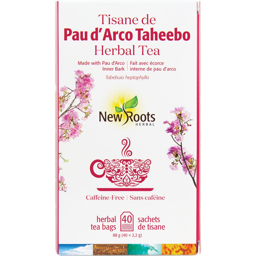 New Roots Pau d’Arco Taheebo 40 Sachets - Nutrition Plus