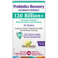 Thumbnail for New Roots Probiotics Recovery 120 Billion 30 Veg Capsules - Nutrition Plus