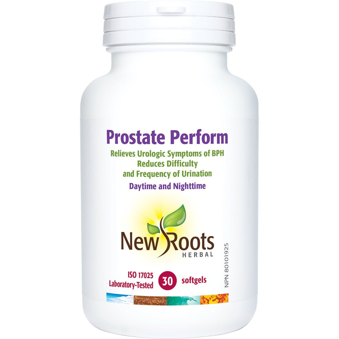 New Roots Prostate Perform 30 Softgels - Nutrition Plus