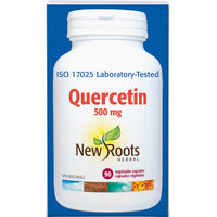 Thumbnail for New Roots Quercetin 500 mg 90 Veg Capsules - Nutrition Plus