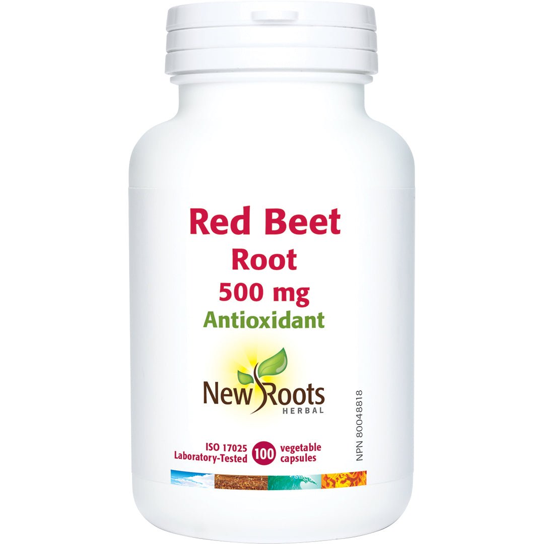 New Roots Red Beet Root 100 Capsules - Nutrition Plus