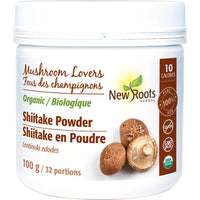 Thumbnail for New Roots Shiitaki Organic Powder 100 Grams - Nutrition Plus