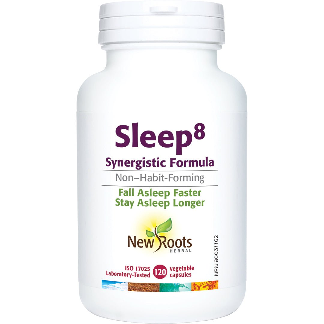 New Roots Sleep⁸ 120 Veg Capsules - Nutrition Plus