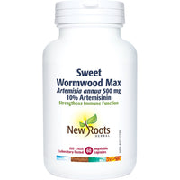 Thumbnail for New Roots Sweet Wormwood Max Artemisia annua 500 mg 60 Veg Caps - Nutrition Plus