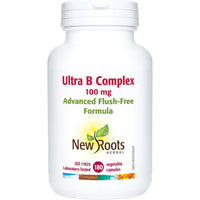 Thumbnail for New Roots Ultra B Complex 100 mg Veg Capsules - Nutrition Plus