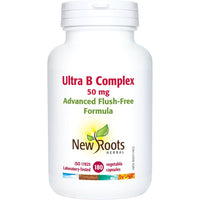 Thumbnail for New Roots Ultra B Complex 50 mg Veg Capsules - Nutrition Plus