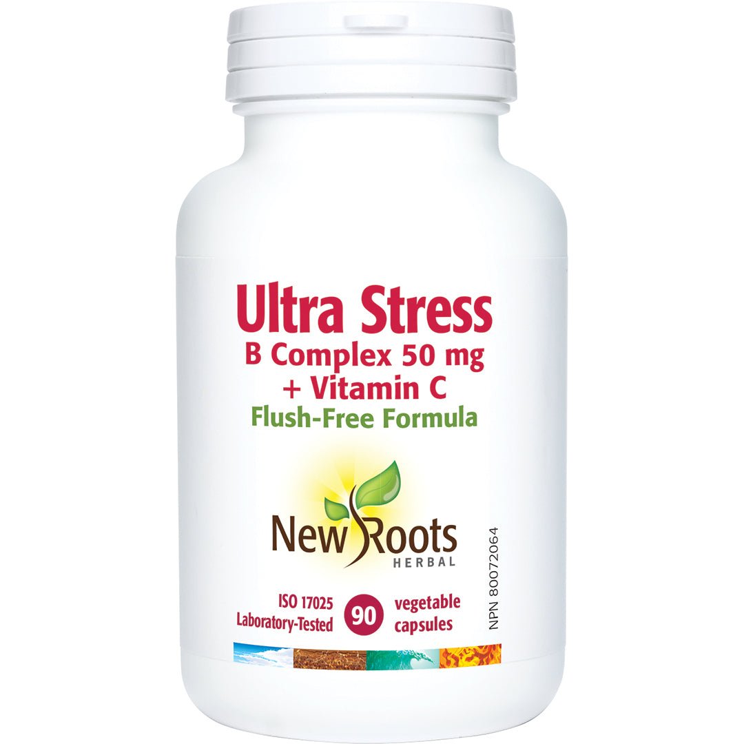 New Roots Ultra Stress Veg Capsules - Nutrition Plus