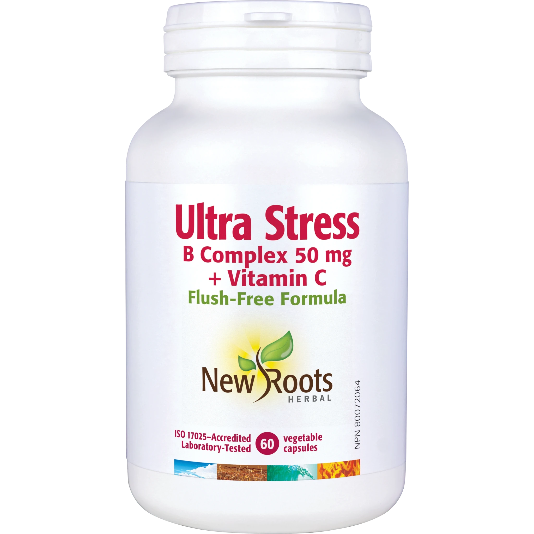 New Roots Ultra Stress Veg Capsules - Nutrition Plus
