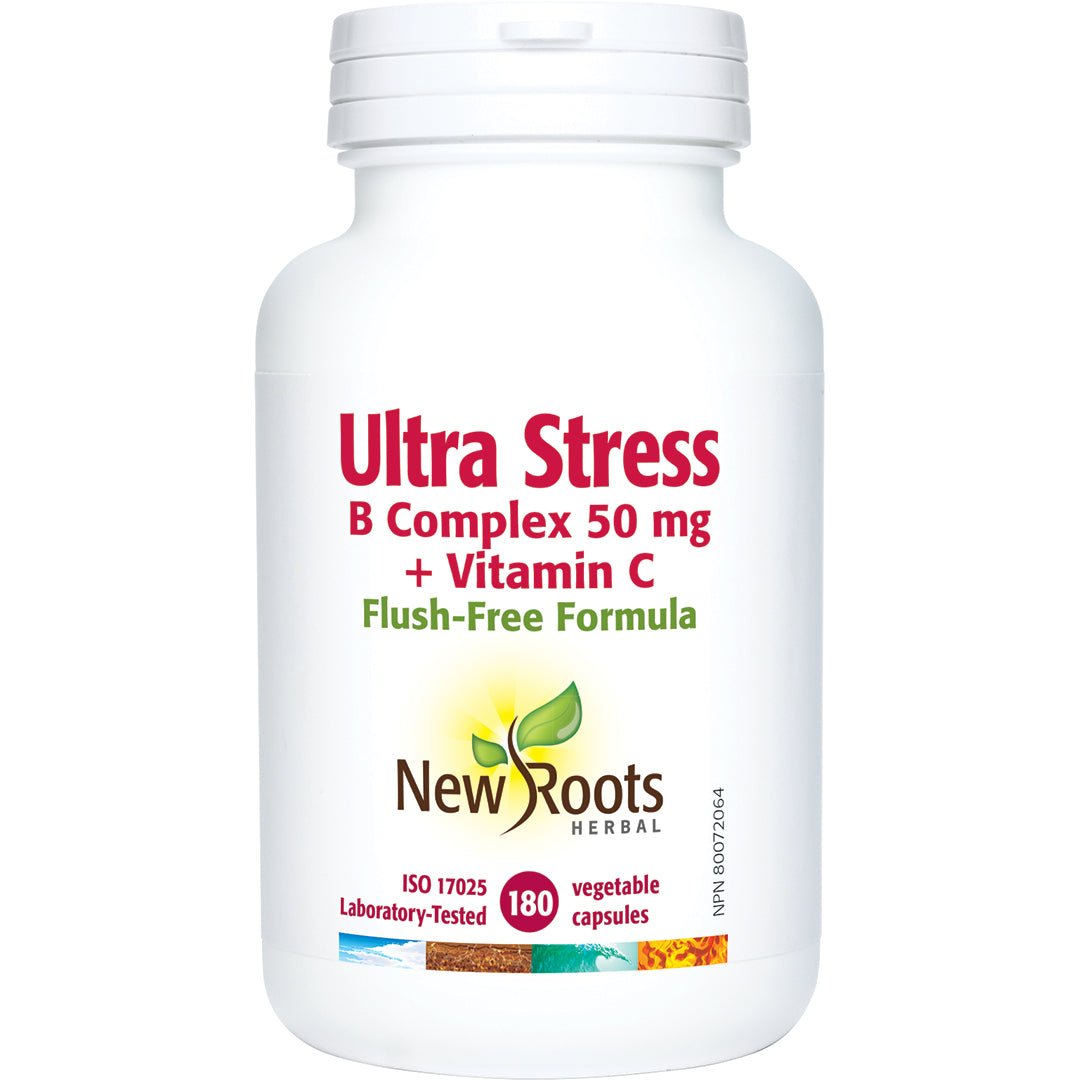 New Roots Ultra Stress Veg Capsules - Nutrition Plus