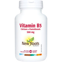 Thumbnail for New Roots Vitamin B5, Pantothinic Acid 100 Veg Capsules - Nutrition Plus