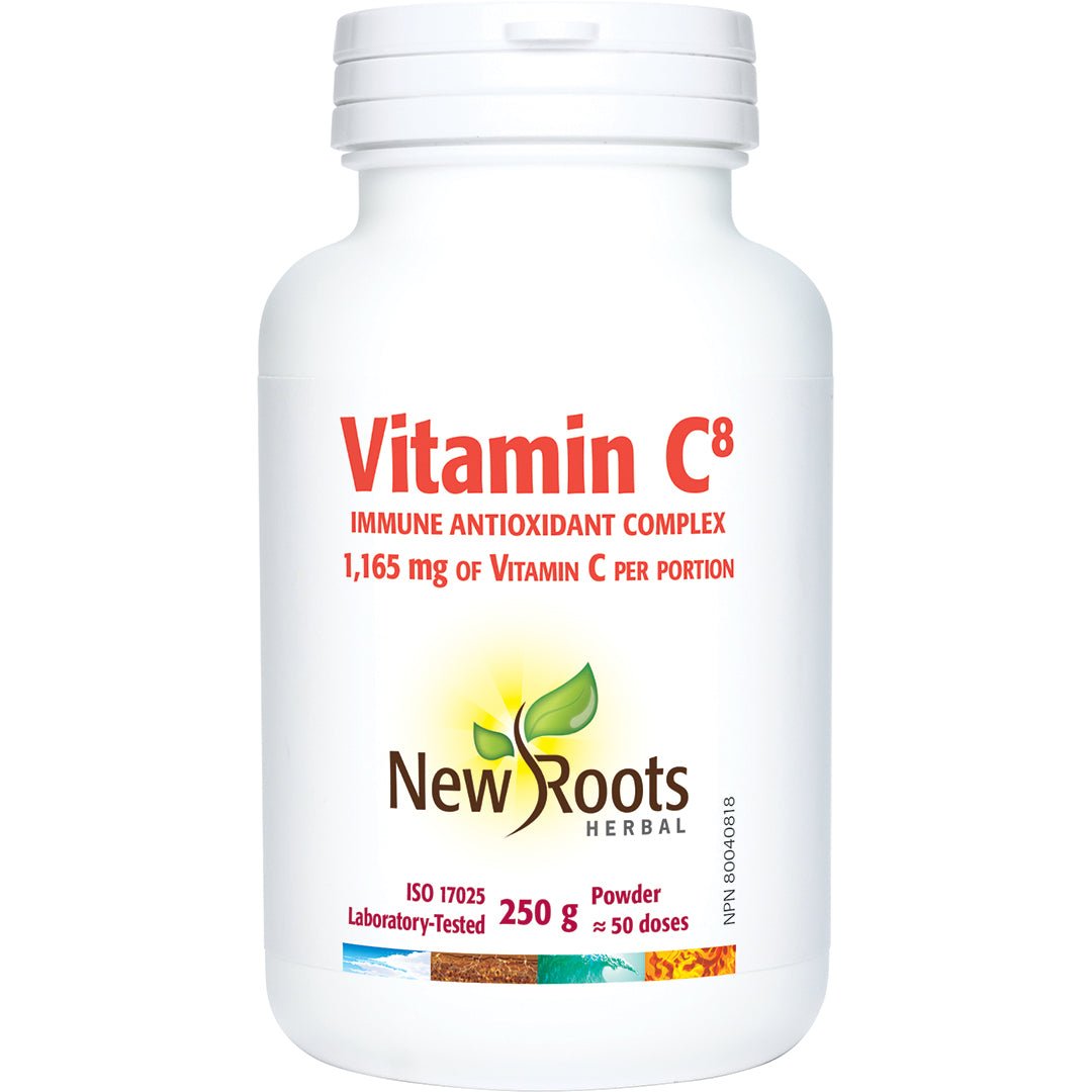 New Roots Vitamin C⁸ 250 Grams - Nutrition Plus
