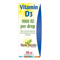 Thumbnail for New Roots Vitamin D3 15 mL Liquid - Nutrition Plus