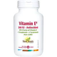 Thumbnail for New Roots Vitamin E⁸ 200 IU 90 Softgels - Nutrition Plus