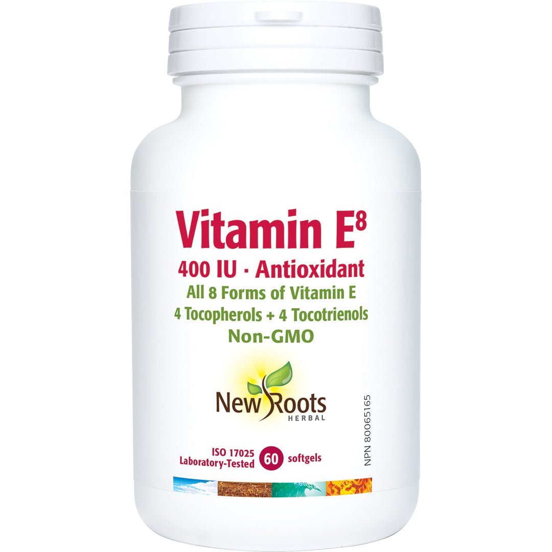 New Roots Vitamin E8 400 IU - Nutrition Plus