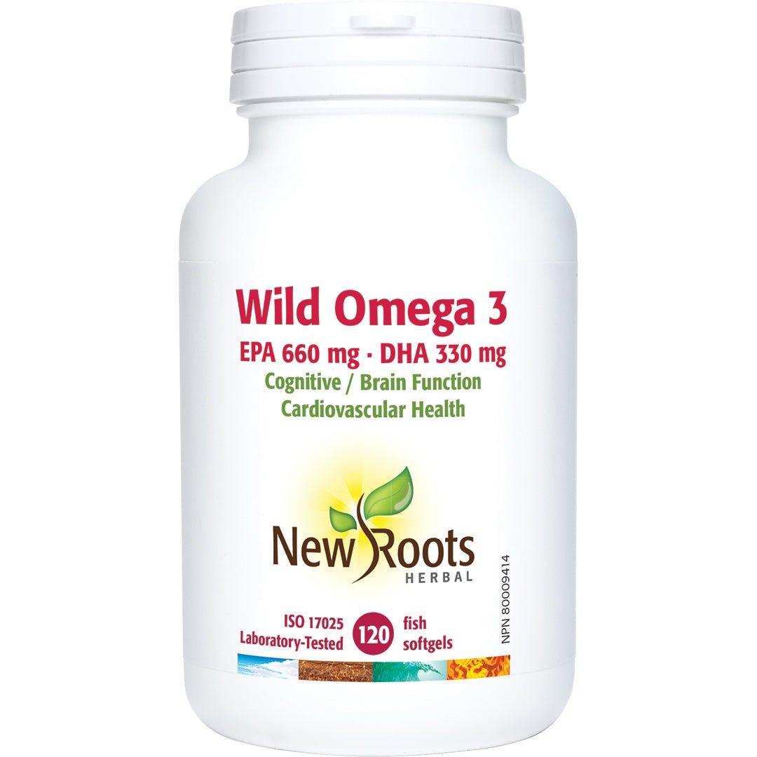 New Roots Wild Omega 3 EPA 660mg DHA 330mg - Nutrition Plus