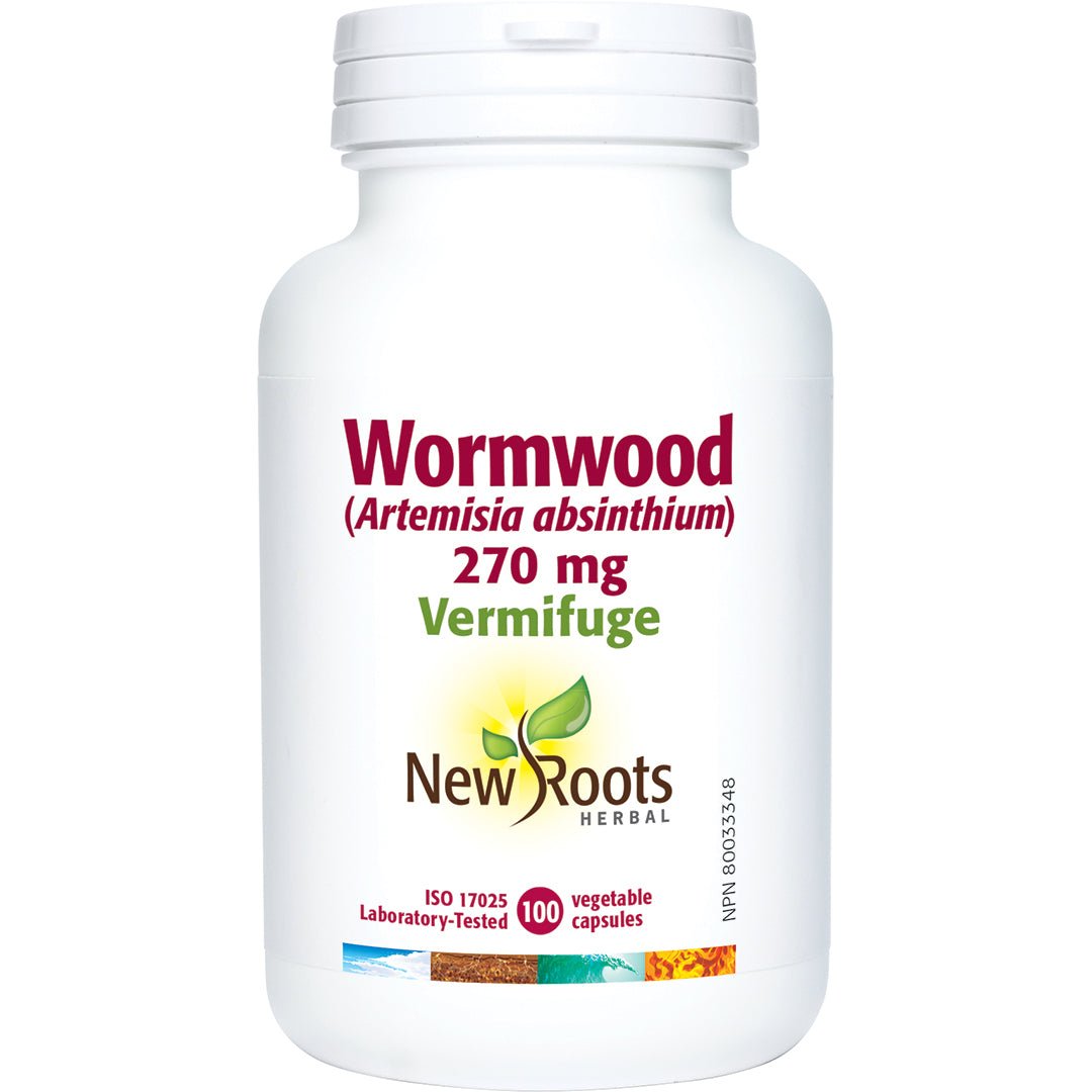 New Roots Wormwood 100 Capsules - Nutrition Plus