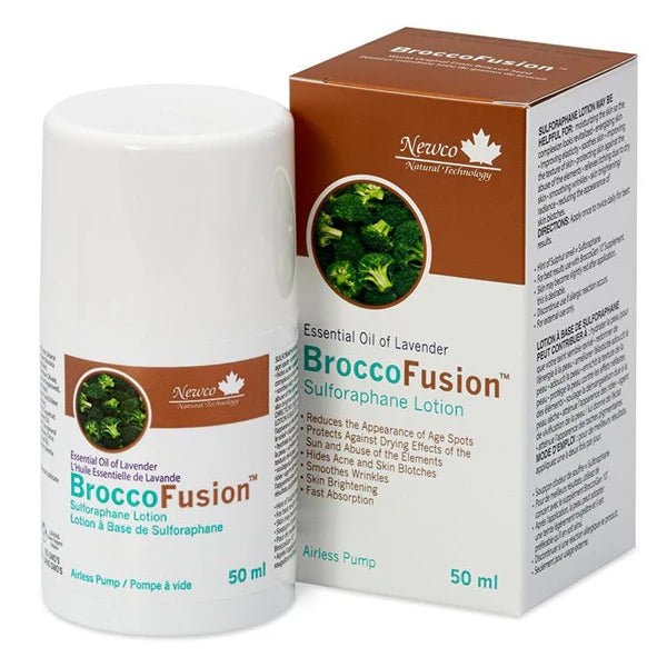 Newco BroccoFusion Sulforaphane Lotion 50mL, Lavender - Nutrition Plus