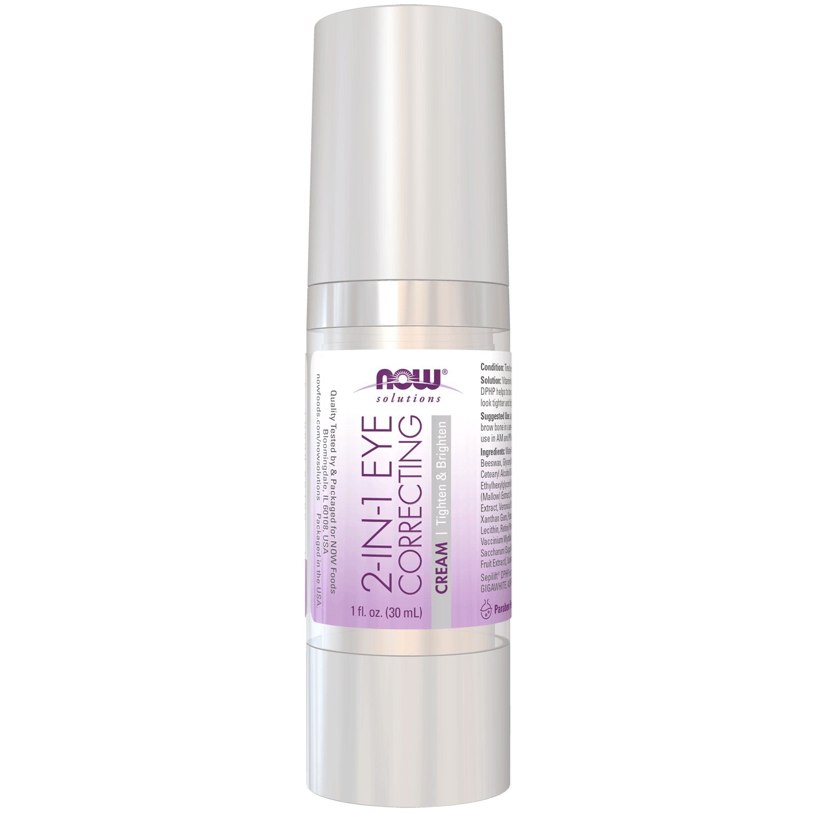 Now 2 in 1 Correcting Eye Cream 30mL - Nutrition Plus