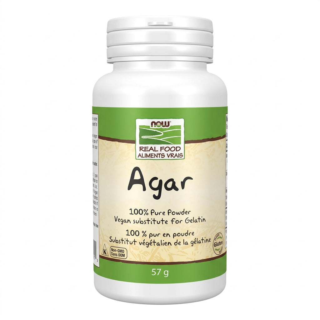 Now Agar Powder 57 Grams - Nutrition Plus