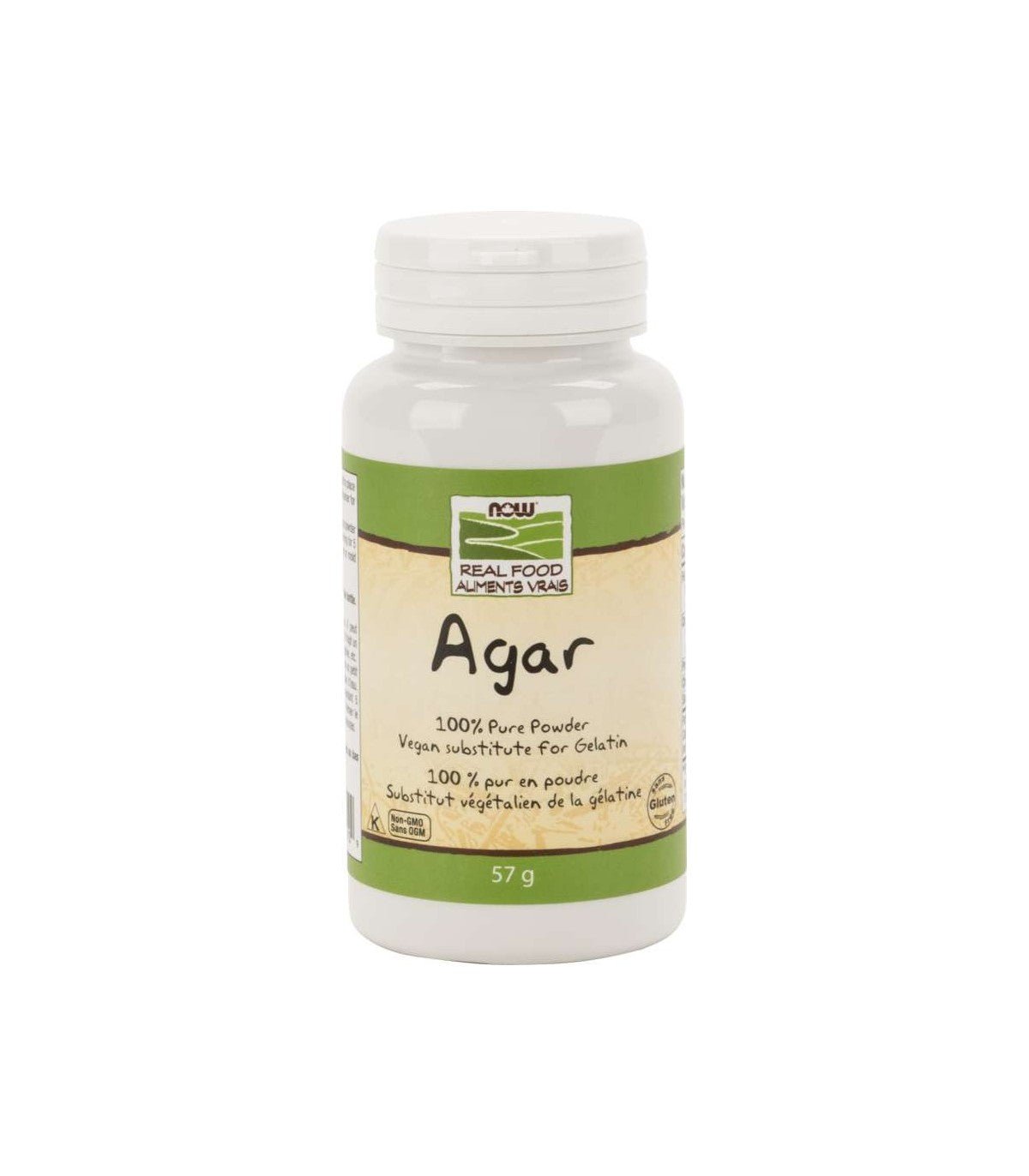 Now Agar Powder 57 Grams - Nutrition Plus