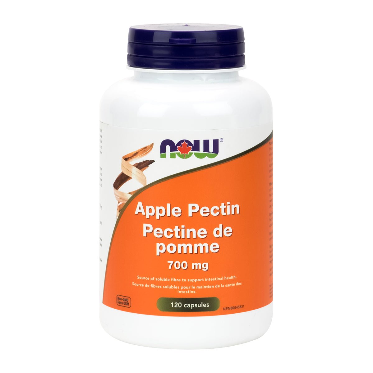 Now Apple Pectin 700mg 120 Capsules - Nutrition Plus