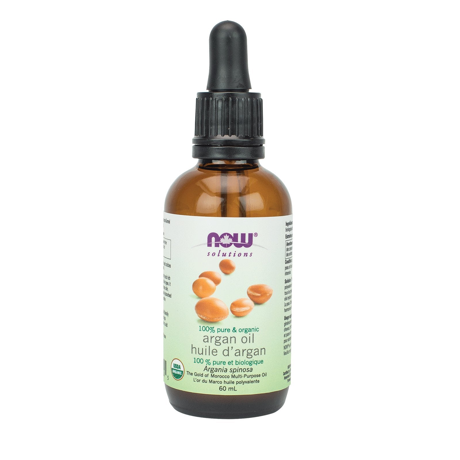 Now Argan Oil, Organic 60mL - Nutrition Plus