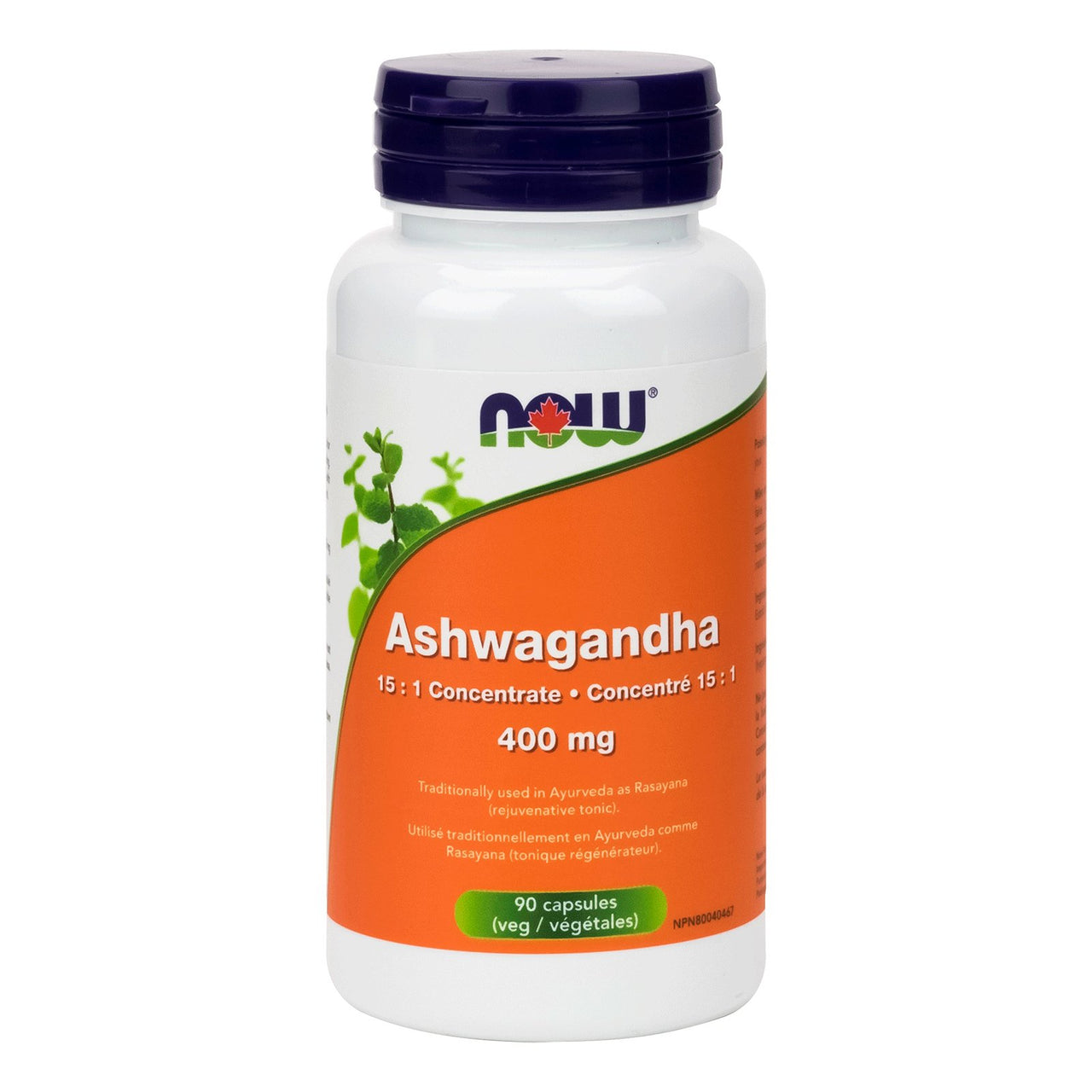 Now Ashwagandha Extract 90 Veg Capsules - Nutrition Plus