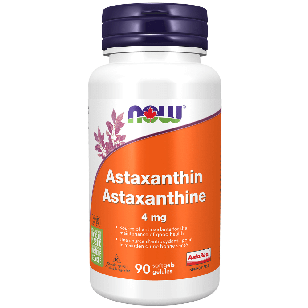 Now Astaxanthin 4mg 90 Softgels - Nutrition Plus