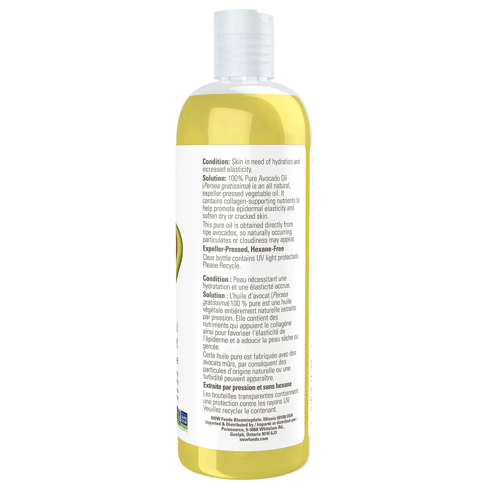 Now Avocado Oil 118mL - Nutrition Plus